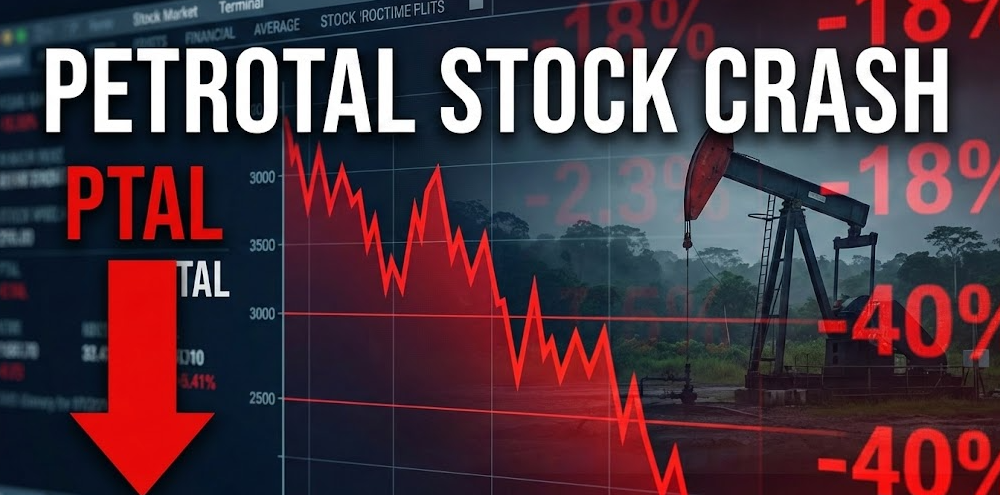 PetroTal stock crash of 19% on 20 january