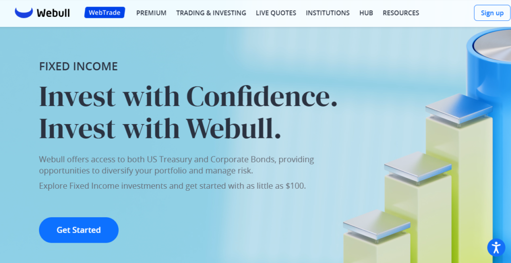 Webull fixed income with treasury bills and bonds