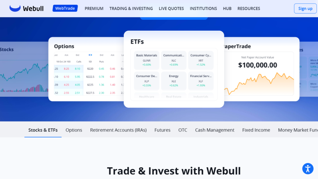Webull trading execution speed