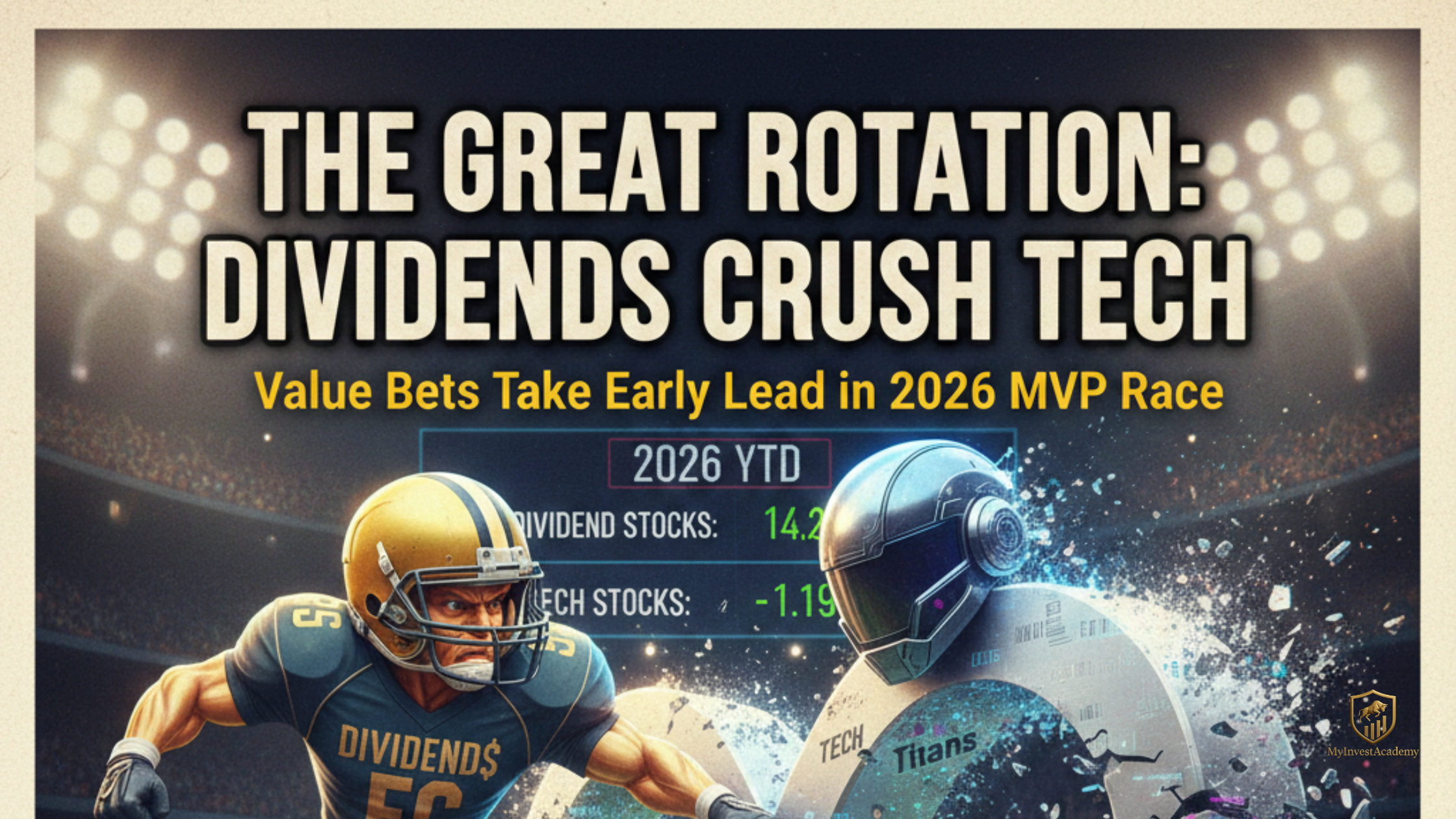 Why Dividend Stocks Are Crushing Tech Stocks in 2026