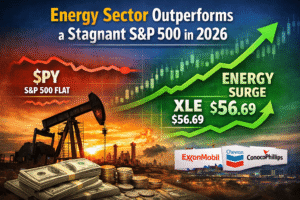 energy sector outperforms sp500